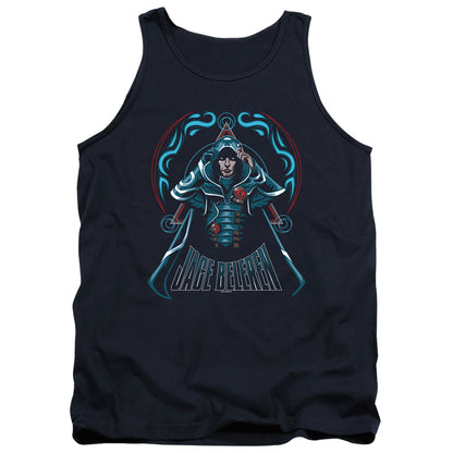 Magic The Gathering Jace Mens Tank Top Shirt Navy Officially Licensed