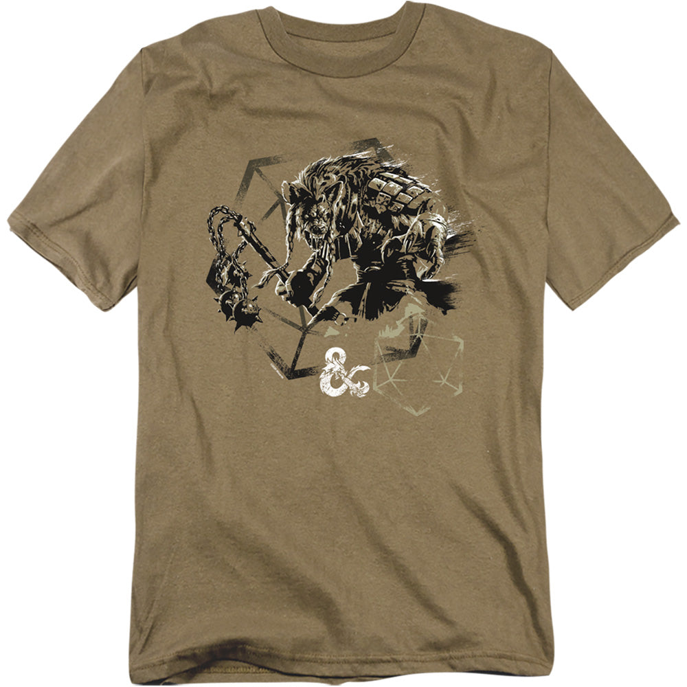 Dungeons And Dragons Im On A Gnoll Mens T Shirt Safari Green Officially Licensed