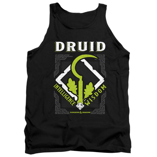Dungeons And Dragons Druid Mens Tank Top Shirt Black Officially Licensed
