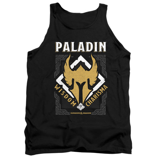 Dungeons And Dragons Paladin Mens Tank Top Shirt Black Officially Licensed
