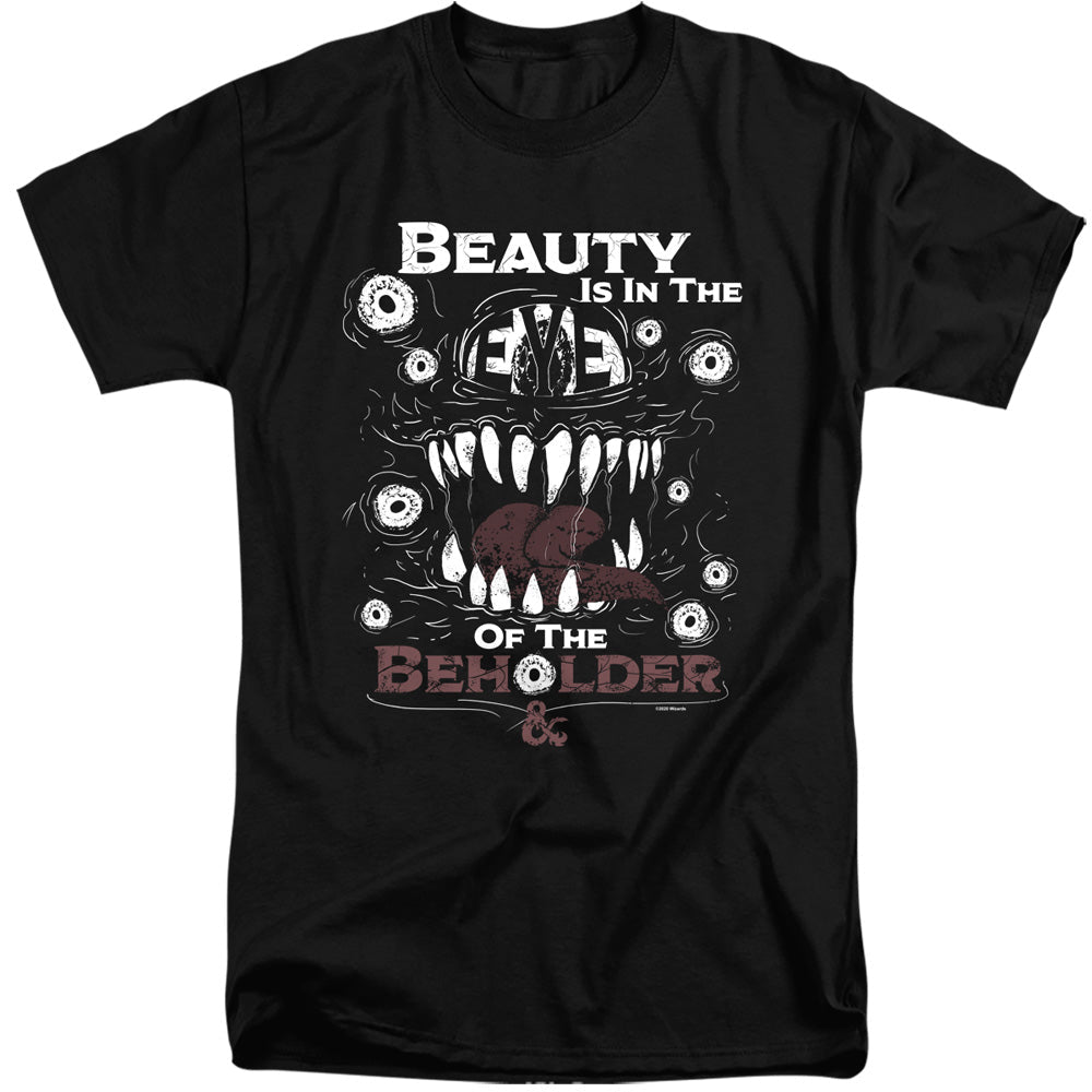 Dungeons And Dragons Eye Of The Beholder Mens Tall T Shirt Black Officially Licensed