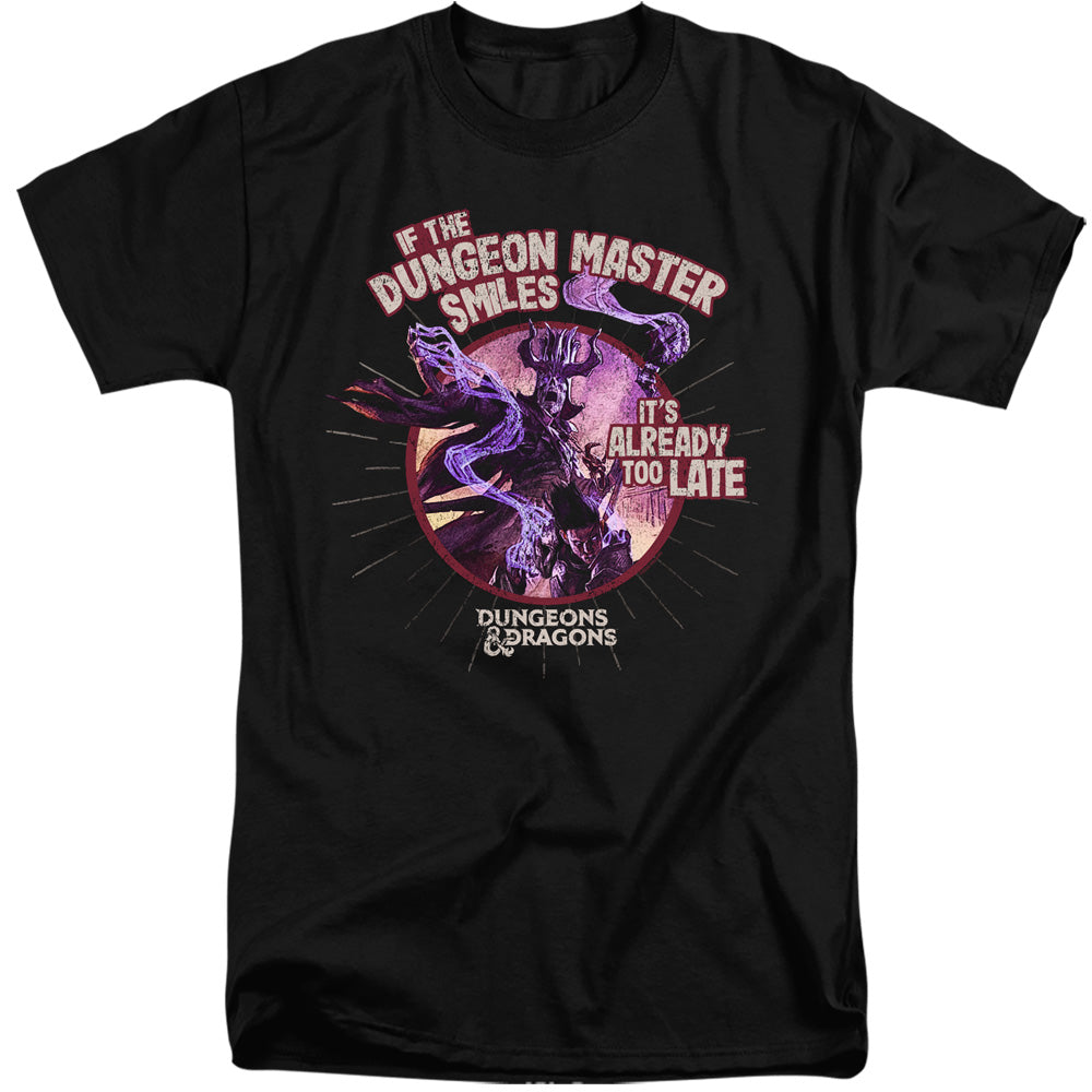Dungeons And Dragons Dungeon Master Iles Mens Tall T Shirt Black Officially Licensed