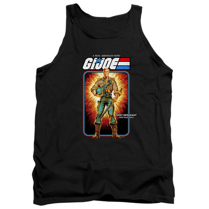 G.I. Joe Duke Card Mens Tank Top Shirt Black