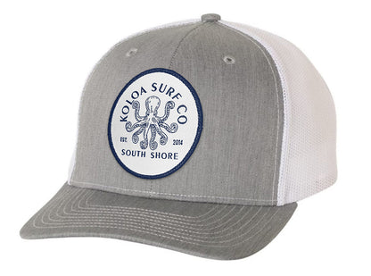 Koloa South Shore Octopus Retro Trucker Cap