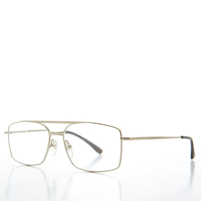 Rectangle Aviator Reading Glasses - Henry
