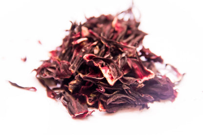 Akshit Hibiscus flowers 2.6 oz  Herbal Tea | Flor de Jamaica tea | Dried Hibiscus | Loose Leaf Tea | Caffeine-Free | Vegan Friendly | Fleurs d'hibiscus bio Akshit
