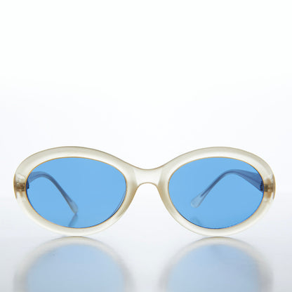 Classic Oval Unisex Clout 90s Sunglasses - Hilda