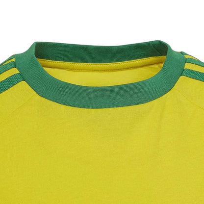 adidas Originals Boy's Adicolor 3-Stripes T-Shirt - Team Yellow