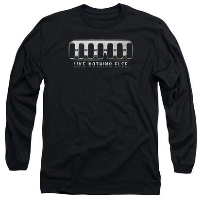 Hummer Grill Mens Long Sleeve Shirt Black Officially Licensed