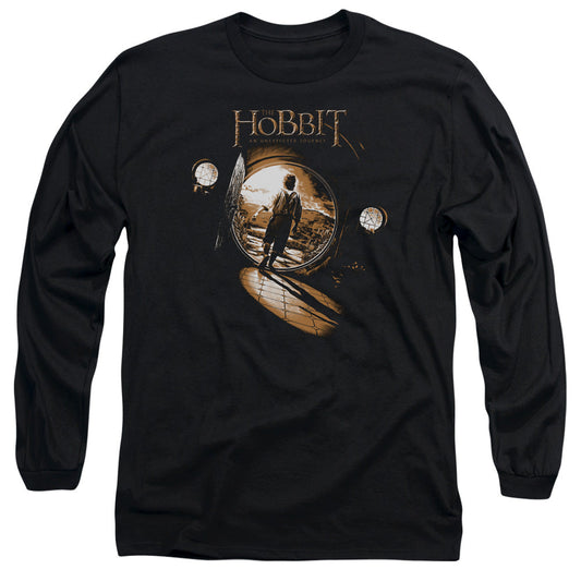 The Hobbit The Hobbit Hole Mens Long Sleeve Shirt Black Officially Licensed