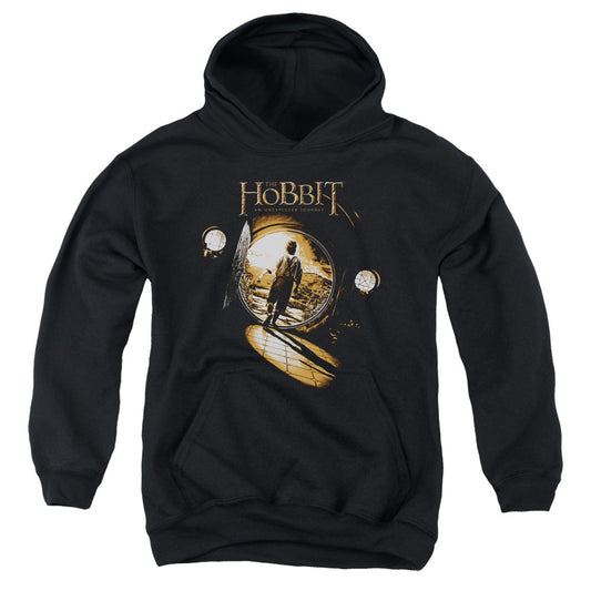 The Hobbit The Hobbit Hole Kids Youth Hoodie Black Officially Licensed