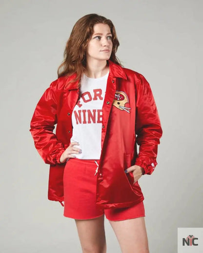 HOMAGE X Starter 49ers Coach’s Jacket