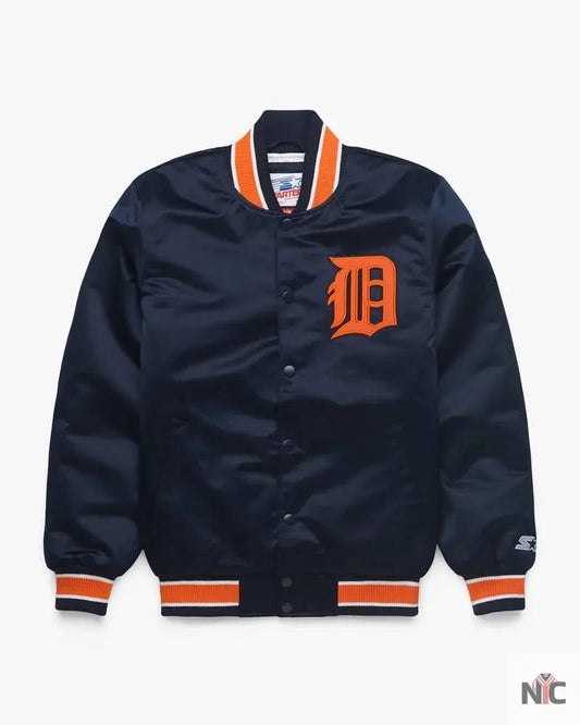 HOMAGE X Starter Tigers Heavyweight Satin Jacket