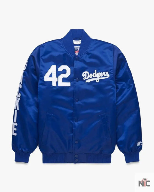 HOMAGE x Starter Jackie Robinson Satin Jacket