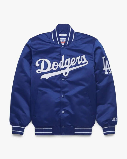 HOMAGE X Starter Dodgers Heavyweight Satin Jacket