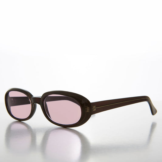 Unisex Color Lens Vintage Sunglasses - Loli
