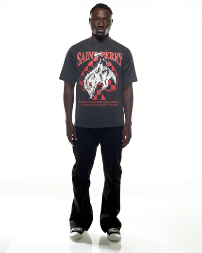 Horizon Rider Leather Card Case Tee