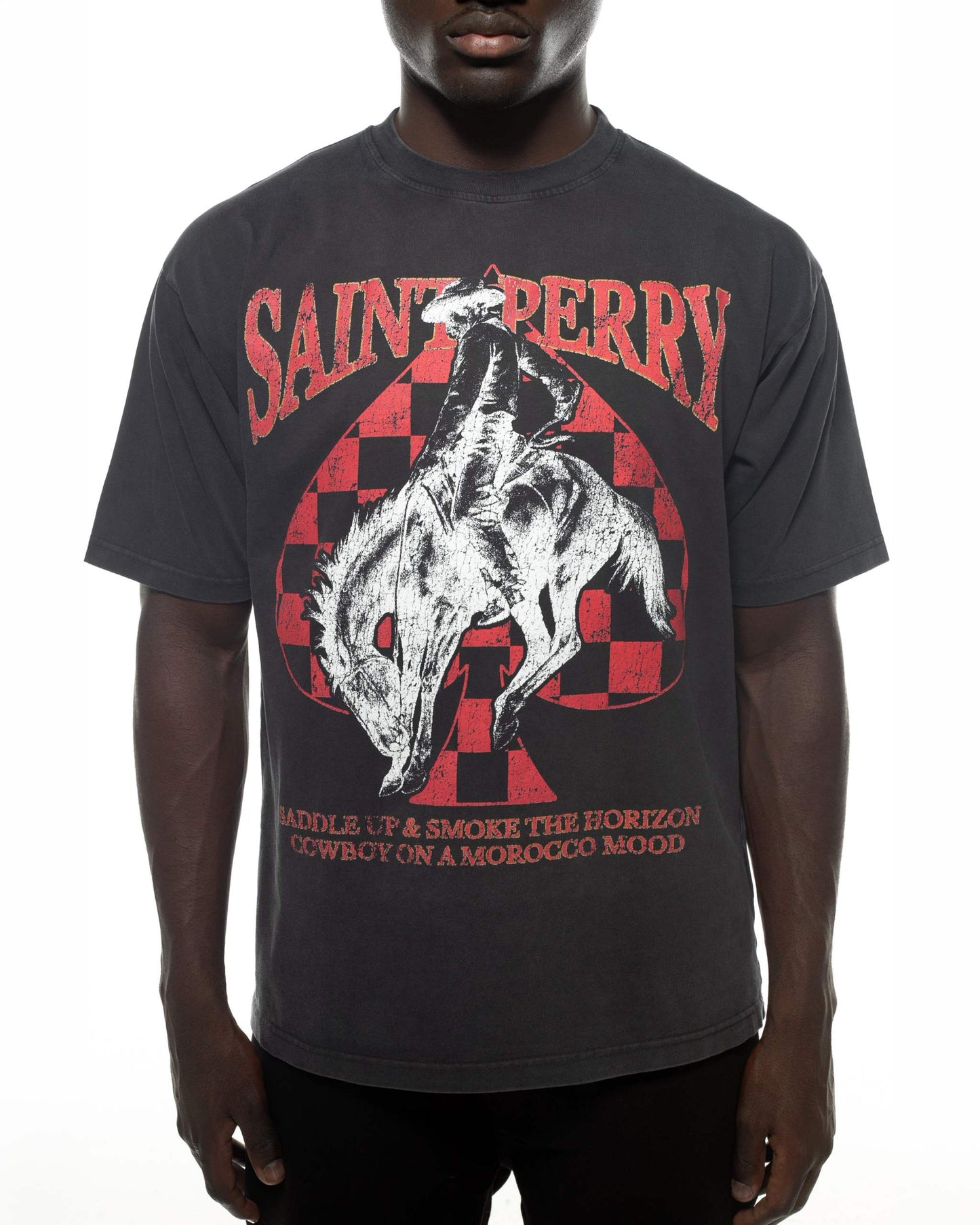 Horizon Rider Leather Card Case Tee