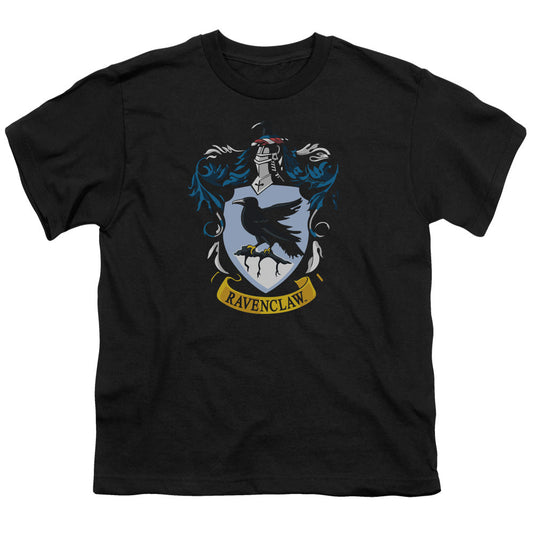 Harry Potter Ravenclaw Crest Kids Youth T Shirt Black Officially Licensed