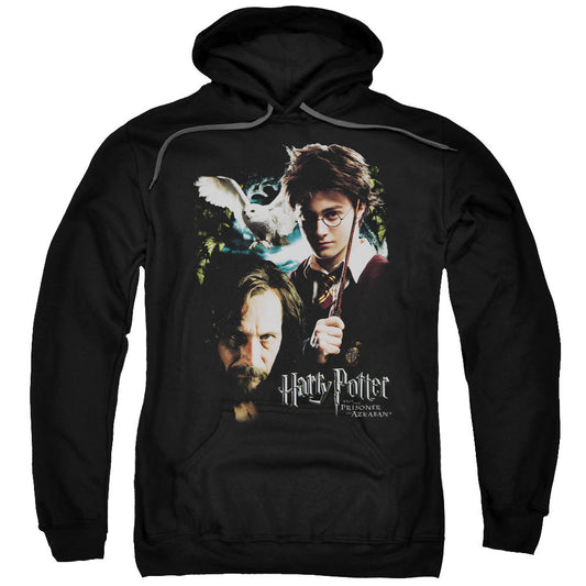 Harry Potter Harry And Sirius Mens Hoodie Black Officially Licensed