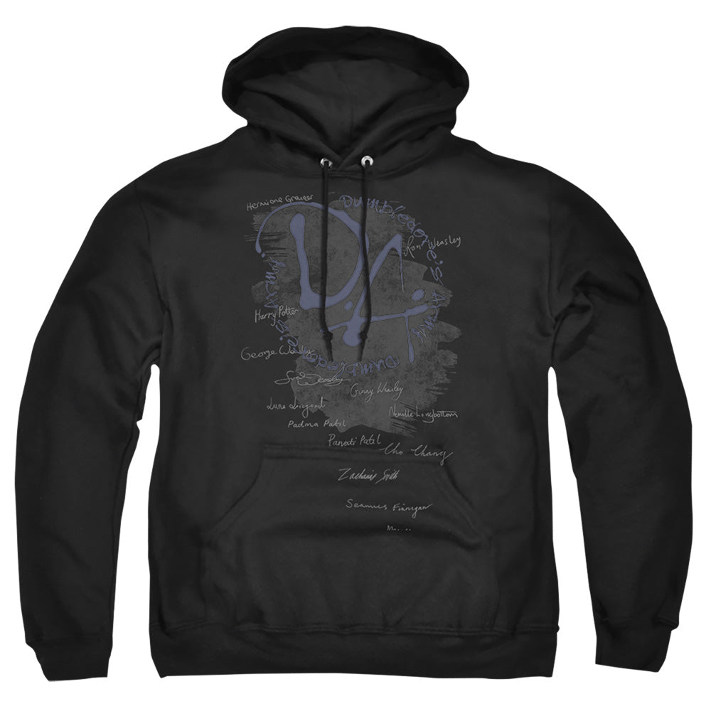 Harry Potter Dumbledores Army Mens Hoodie Black Officially Licensed