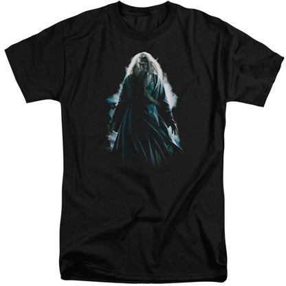 Harry Potter Dumbledore Burst Mens Tall T Shirt Black Officially Licensed