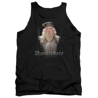 Harry Potter Dumble Doors Mens Tank Top Shirt Black Officially Licensed