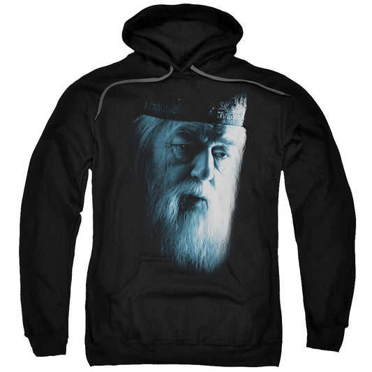 Harry Potter Dumbledore Face Mens Hoodie Black Officially Licensed