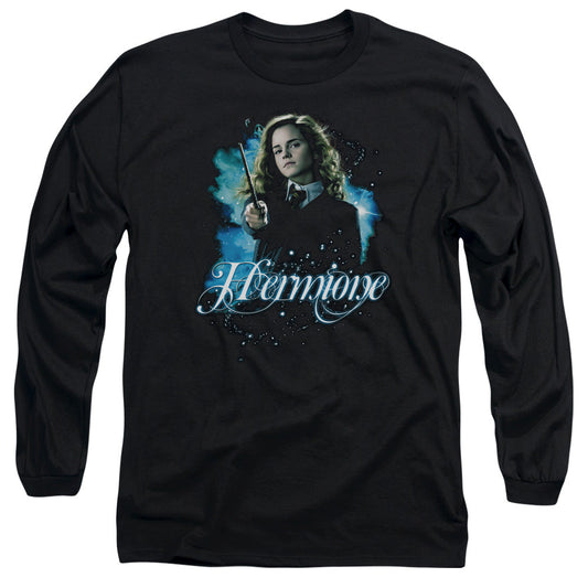 Harry Potter Hermione Ready Mens Long Sleeve Shirt Black Officially Licensed Officially Licensed