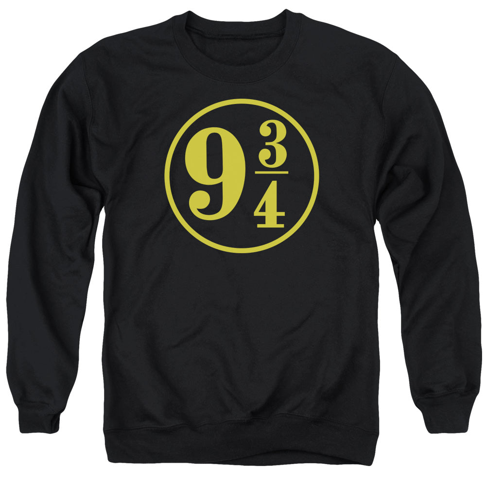 Harry Potter 9 3 4 Mens Crewneck Sweatshirt Black Officially Licensed