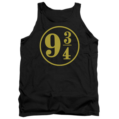 Harry Potter 9 3 4 Mens Tank Top Shirt Black Officially Licensed