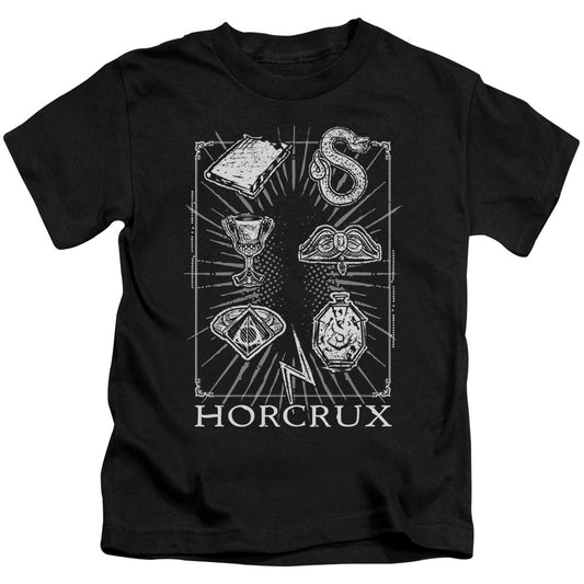Harry Potter Horcrux Symbols Juvenile Kids Youth T Shirt Black Officially Licensed