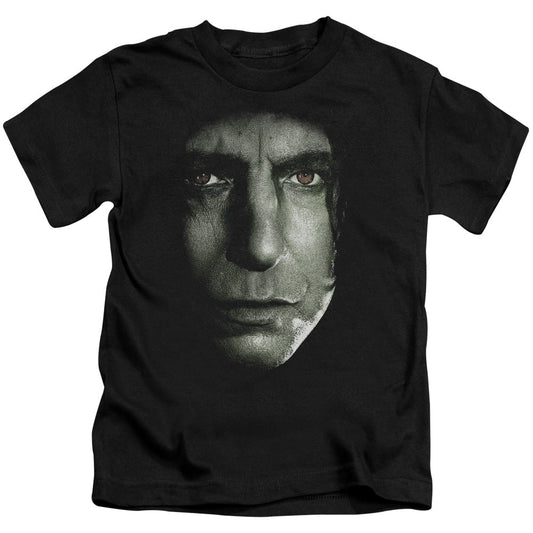 Harry Potter Snape Head Juvenile Kids Youth T Shirt Black Officially Licensed