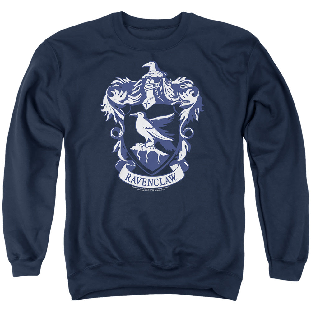 Harry Potter Ravenclaw Crest Mens Crewneck Sweatshirt Navy Officially Licensed