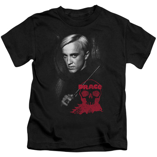 Harry Potter Draco Portrait Juvenile Kids Youth T Shirt Black Officially Licensed