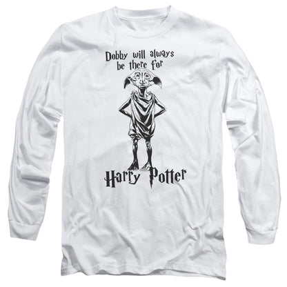 Harry Potter Always Be There Mens Long Sleeve Shirt White Officially Licensed Officially Licensed