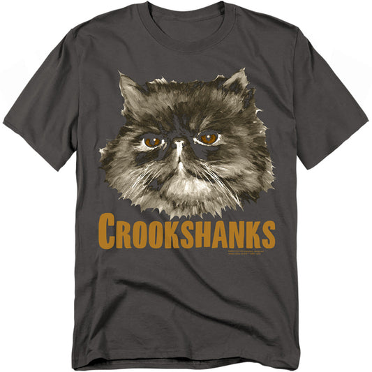 Harry Potter Crookshanks Mens T Shirt Black Officially Licensed