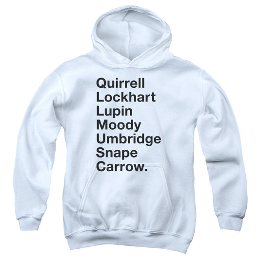 Harry Potter Professors Kids Youth Hoodie White Officially Licensed