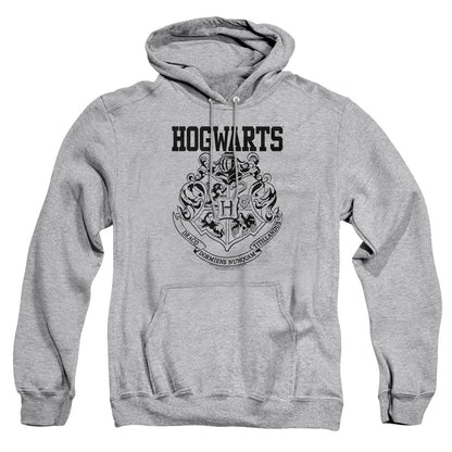 Harry Potter Hogwarts Athletic Mens Hoodie Athletic Heather Officially Licensed