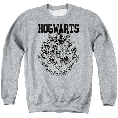 Harry Potter Hogwarts Athletic Mens Crewneck Sweatshirt Athletic Heather Officially Licensed