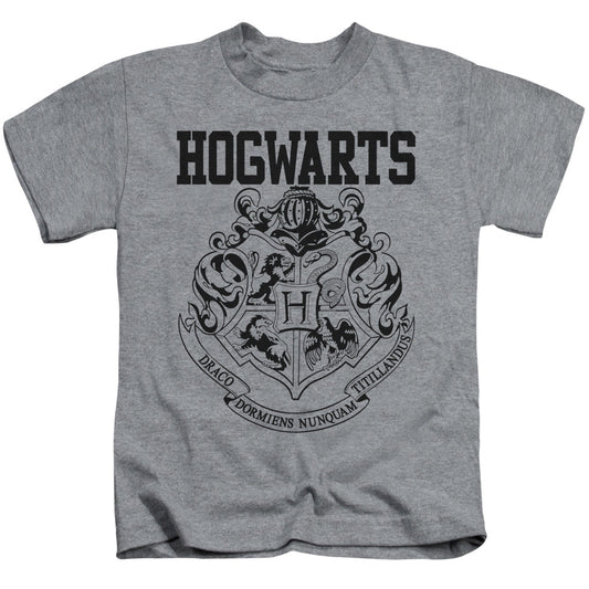 Harry Potter Hogwarts Athletic Juvenile Kids Youth T Shirt Athletic Heather Officially Licensed