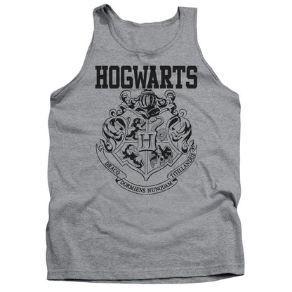 Harry Potter Hogwarts Athletic Mens Tank Top Shirt Athletic Heather Officially Licensed