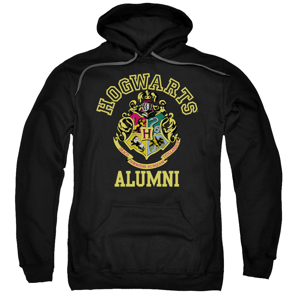 Harry Potter Hogwarts Alumni Mens Hoodie Black Officially Licensed
