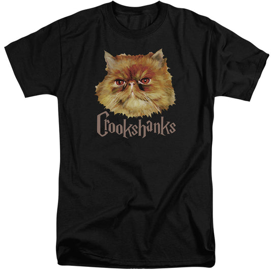 Harry Potter Crookshanks Color Mens Tall T Shirt Black Officially Licensed