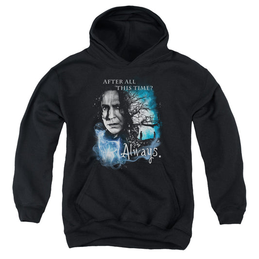 Harry Potter Always Kids Youth Hoodie Black Officially Licensed