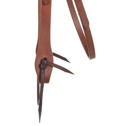 Heavy Oil Harness Leather Double Buckle 3 4 Browband Headstall