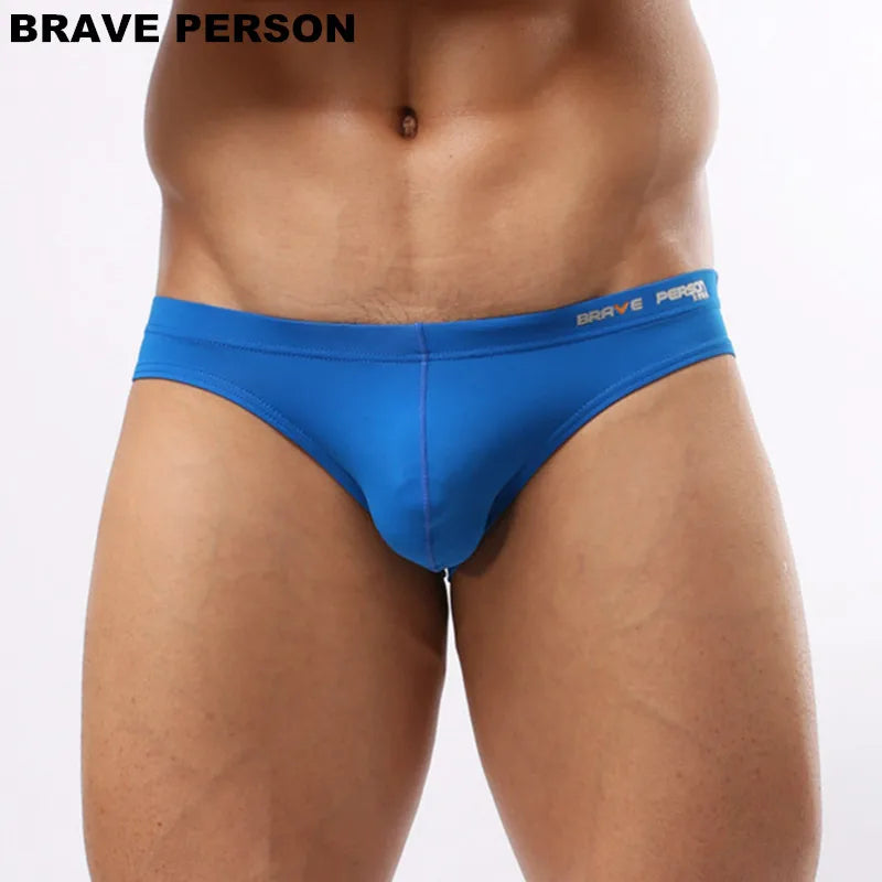 Brave Person Men’s Nylon Blend Briefs – Breathable Everyday Underwear