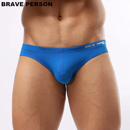 Brave Person Men’s Nylon Blend Briefs – Breathable Everyday Underwear
