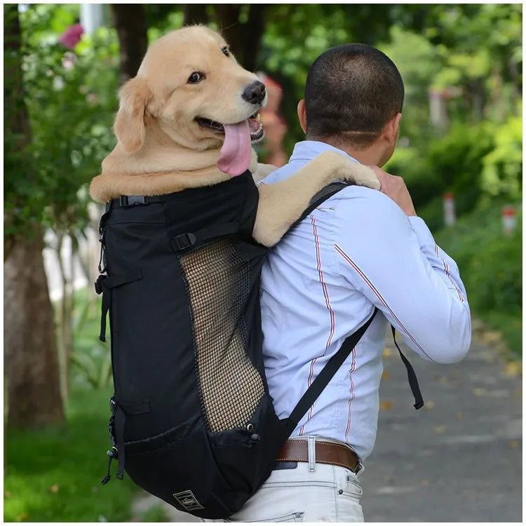 Hiking Pet Dog Carrier Travel Backpack Outdoor Ventilation Outdoor Sport Mesh