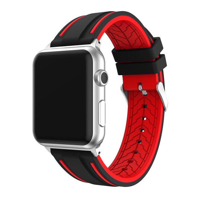 Sport Soft Silicone Strap For Apple Watch Series 11/10/9/8/7/6/5/4/ SE / Ultra 1/2/3